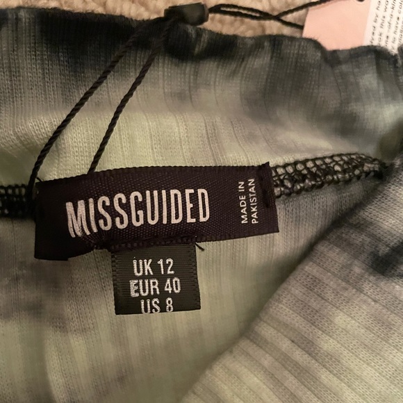 Missguided ruched tie dye dress - Picture 6 of 6